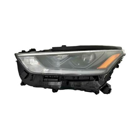 SHERMAN PARTS Driver Side Replacement Headlight for 2021-2022 Toyota Highlander SHETOHIGH20A-150-1